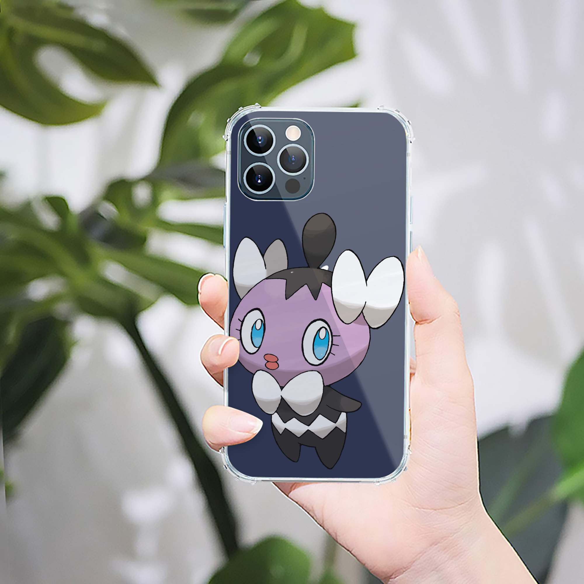 （画像用） ポケットモンスター Pokémon 【iPhone 12シリーズ対応】透明スマホケース（クリアソフトケース）